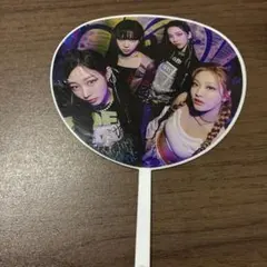 aespa ミニうちわ 両面デザイン