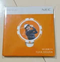 NEC YUKA YASUDA ゴルフマーカー