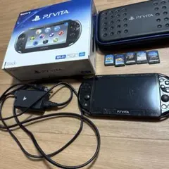 SONYPSVitaWi-Fi ケース ソフト5個 充電器メモリアルカード32G