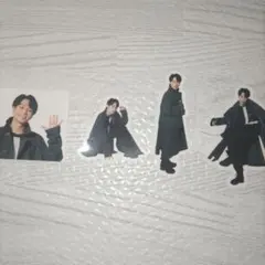 Travis Japan ポートレート 松田元太 フレークシール シール 4枚♪