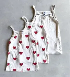 petitbateau プチバトー　キャミソール3枚セット　6y