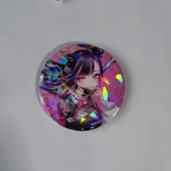 白猫プロジェクト　メラルーカ　ホログラム缶バッジ　eeo 57mm　ブラインド