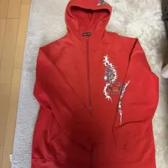 k*1様 00s y2k トライバル 蝶 バタフライ スウェット パーカー お兄