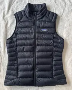 パタゴニア　ダウン　セーター　ベスト　S ブラック　超美品　ダウンベスト　黒