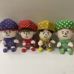 ふぉ〜ゆ〜 ちびぬい 帽子 赤 ドット柄 越岡裕貴 - メルカリ