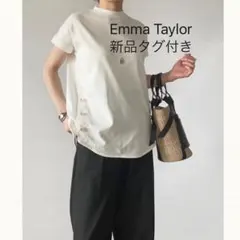 Emma Taylor エマテイラー　パール釦スリットカットソーのサムネイル