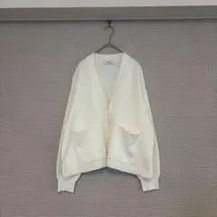 ✿SLOBE IENA✿スムースニットカーディガン ホワイトのサムネイル