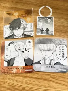 ウィンブレ 原画展 コラボカフェ コースター 桜遥　梶蓮