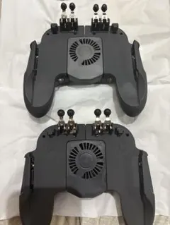 モバイルゲームコントローラー　(冷却ファン付き) 6本指操作 2個セット