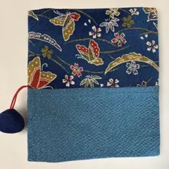 和風蝶模様小物入れ