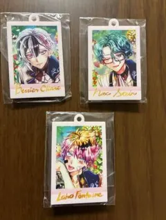 悪魔執事と黒い猫 ぱしゃこれ ミニアクリルキーホルダー 3個セット