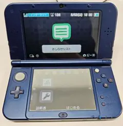 Newニンテンドー3DS LL メタリックブルー 上画面IPS液晶