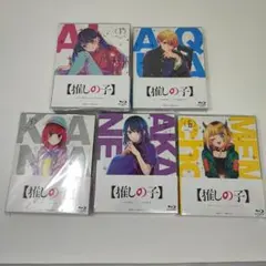 推しの子 ブルーレイ 5枚セット 1,2,4,5,6巻