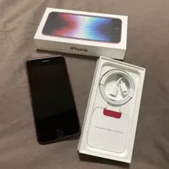 iPhone SE 第3世代本体256GB赤箱付き充電(PRODUCT)RED