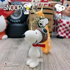 スヌーピー PEANUTS ストラップ付キーホルダー アメリカン雑貨④