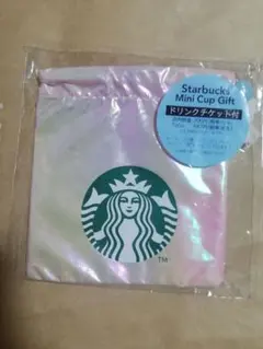 Starbucks Mini Cup Gift ポーチ 巾着のサムネイル
