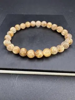 きらきら整列針 高品質。キャッツアイゴールドルチルクォーツ 小粒