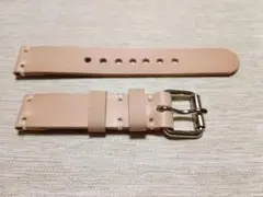 時計ベルト18mm姫路レザー　～ベージュ～BE18S