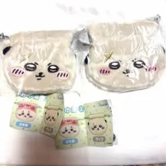 ちいかわ　ラッコ　おかお巾着　ガチャ