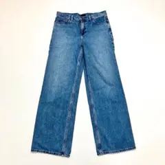 UNIQLO JEANS ユニクロ バギージーンズ W24