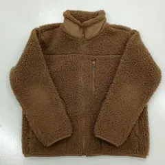 ユニクロブラウン フリースジャケット