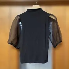 シアー半袖トップス Mサイズ