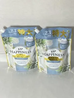 レノアハピネス 柔軟剤 詰め替え 特大 720ml×2 ホワイトティー