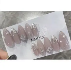 現品 即購入可 ネイルチップ ワンホン キラキラ 韓国