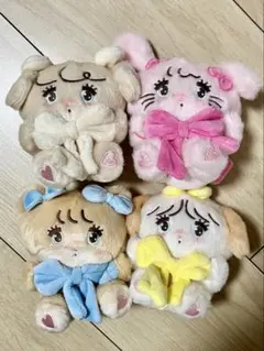 mikko characters 抱きしめおリボンマスコット 4種セット