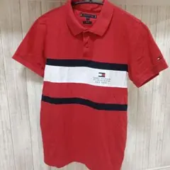TOMMY HILFIGER ポロシャツ レッド M スリムフィットのサムネイル