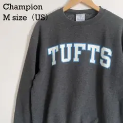 Campion チャンピオン TUFTS カレッジロゴ スウェット M グレー