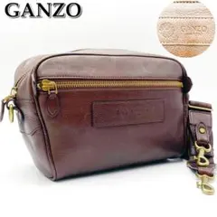 美品★GANZOガンゾ ショルダーバッグ レザー クロスボディ★118のサムネイル