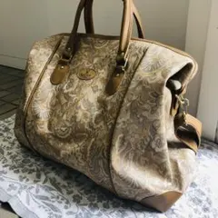 Lugano Scott 花柄ボストンバッグ