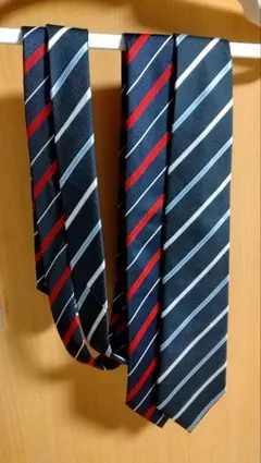 ネクタイ ストライプ2本