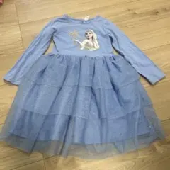 H&M Disney アナ雪　長袖 ワンピース 110-116cm