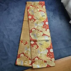 金色刺繍帯