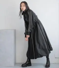 LOWRYS FARM 2024 トラックDバルーンOP ロング　ブラック