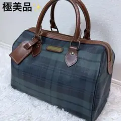 極美品✨ Polo Ralph Lauren ボストンバッグ pvc レザー
