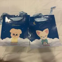 SKZOO 紙袋 2枚セット Foxi.Ny PuppyM
