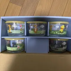 ディズニー　プーさん　容器　5個セット