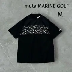 中古】muta ムータ／メンズ ゴルフ モックネック シャツ Sサイズ
