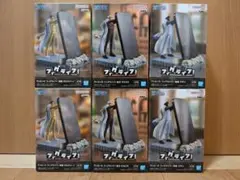 ワンピース　フィグライフ 海軍大将スマホスタンドフィギュア 3種6点セット