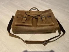 本革　未使用　ブラウンレザー ビジネスバッグ　格安