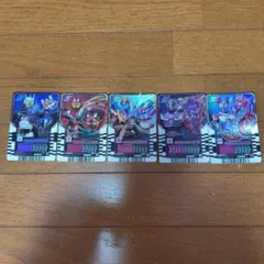仮面ライダー ライドケミートレカカード 5枚セットのサムネイル