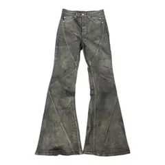 waxed coating flare denim opium swag - メルカリ