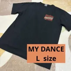 MY DANCE マイダンス　Tシャツ ブラック　L サイズ