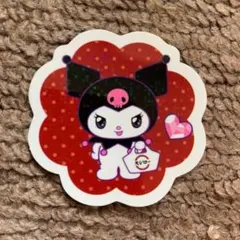 スシロー × クロミ サンリオ コラボ ステッカー 1枚