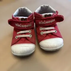 値下げ　ミキハウス　ハイカット　13.5センチ