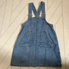 branshes ブランシェス　デニムジャンバースカート 90サイズ　女の子
