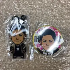 ★岩谷翔吾  クリアチャーム 缶バッジセット 和装